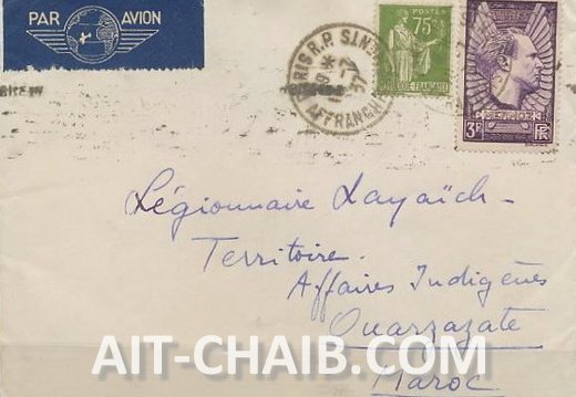 lettre legion