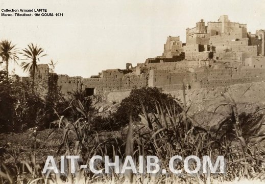 PERIODE MAROCAINE 1928 1930 LAFITE A- 331- Tifoultour (1)