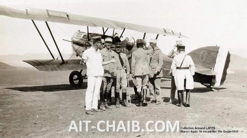 PERIODE MAROCAINE 1928 1930 LAFITE A- 349- 5è escadrille Agdz.jpg