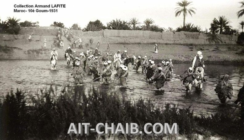 PERIODE MAROCAINE 1928 1930 LAFITE A- 351- 10è Goum- Draa.jpg