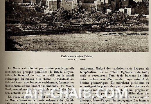 الألزاس لورين بجنوب المغرب عام 1932